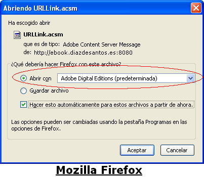 Descargar eBook Firefox