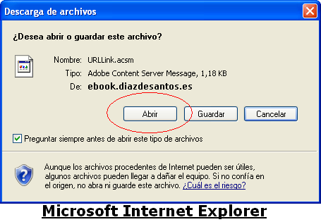 Descargar eBook IE