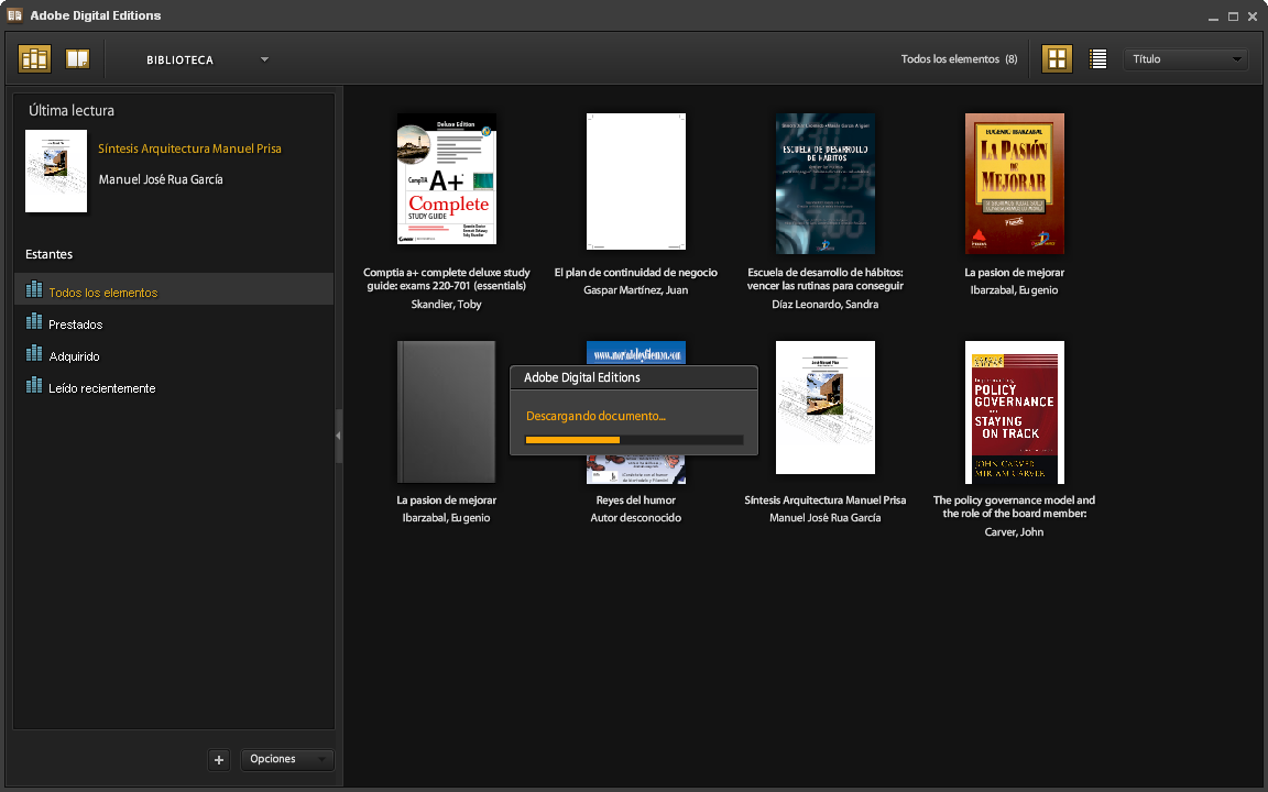 Descargargando eBook