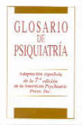 Glosario de psiquiatría. 2a Ed.