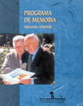 Programa de memoria: método UMAM Programa de memoria: método UMAM