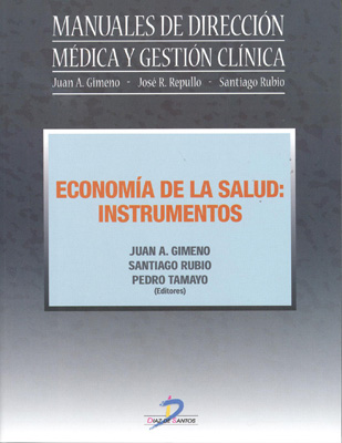 Portada de Economía de la salud: Instrumentos Portada de Economía de la salud: Instrumentos