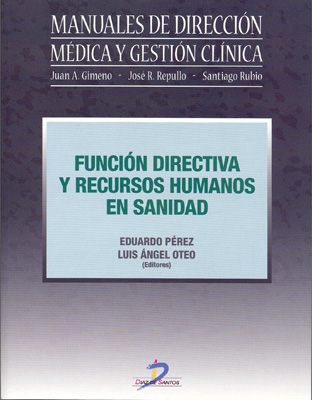 Portada de Función directiva y recursos humanos en sanidad