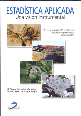 Estadística aplicada: una visión instrumental : teoría y más de 500 problemas resueltos o propuestos con solución
