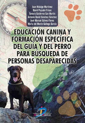 Educación canina y formación específica del guía y del perro para búsqueda de personas desaparecidas